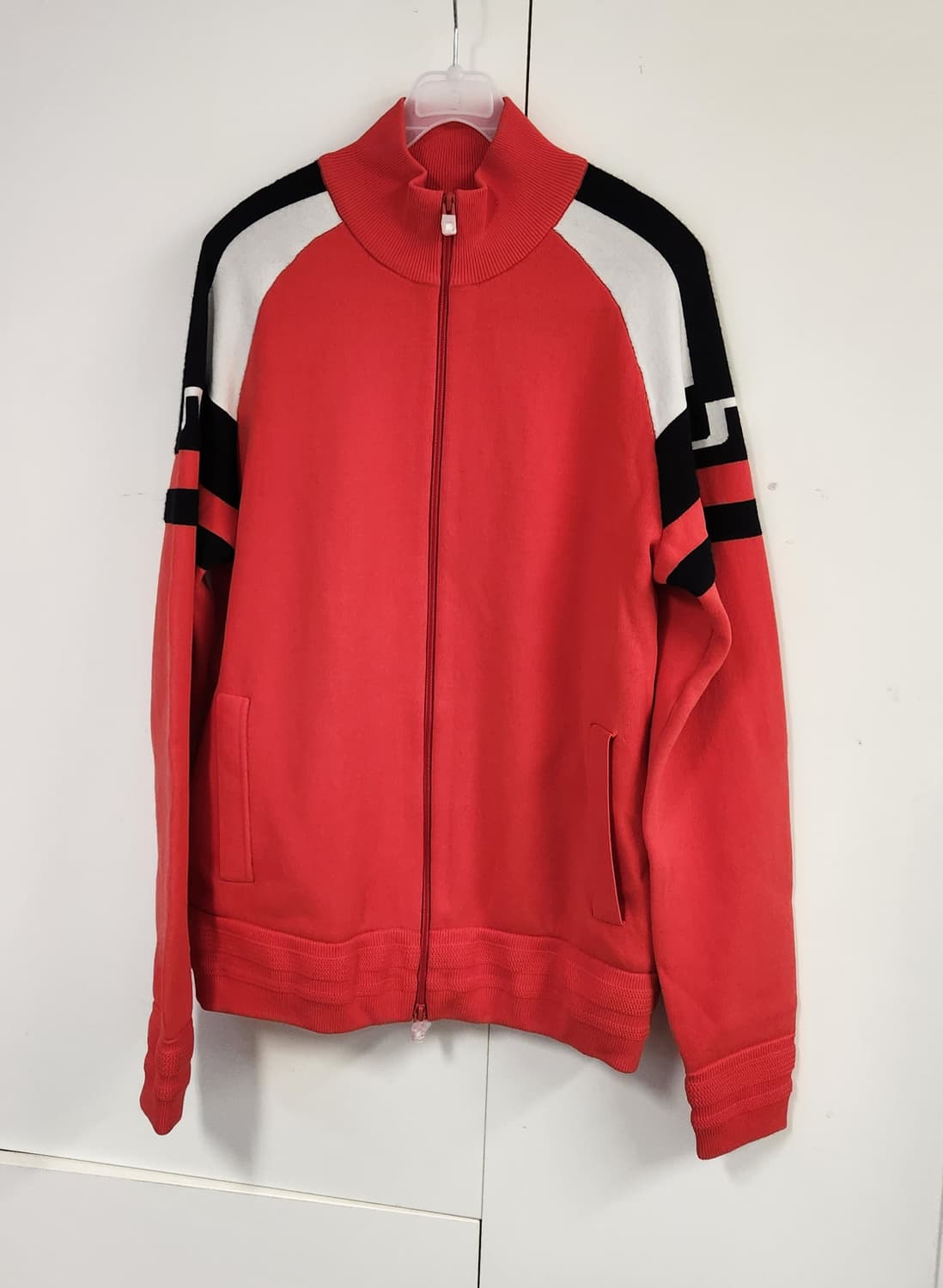 제이린드버그 아키토 레드 니트 가디건 M 상품이미지3