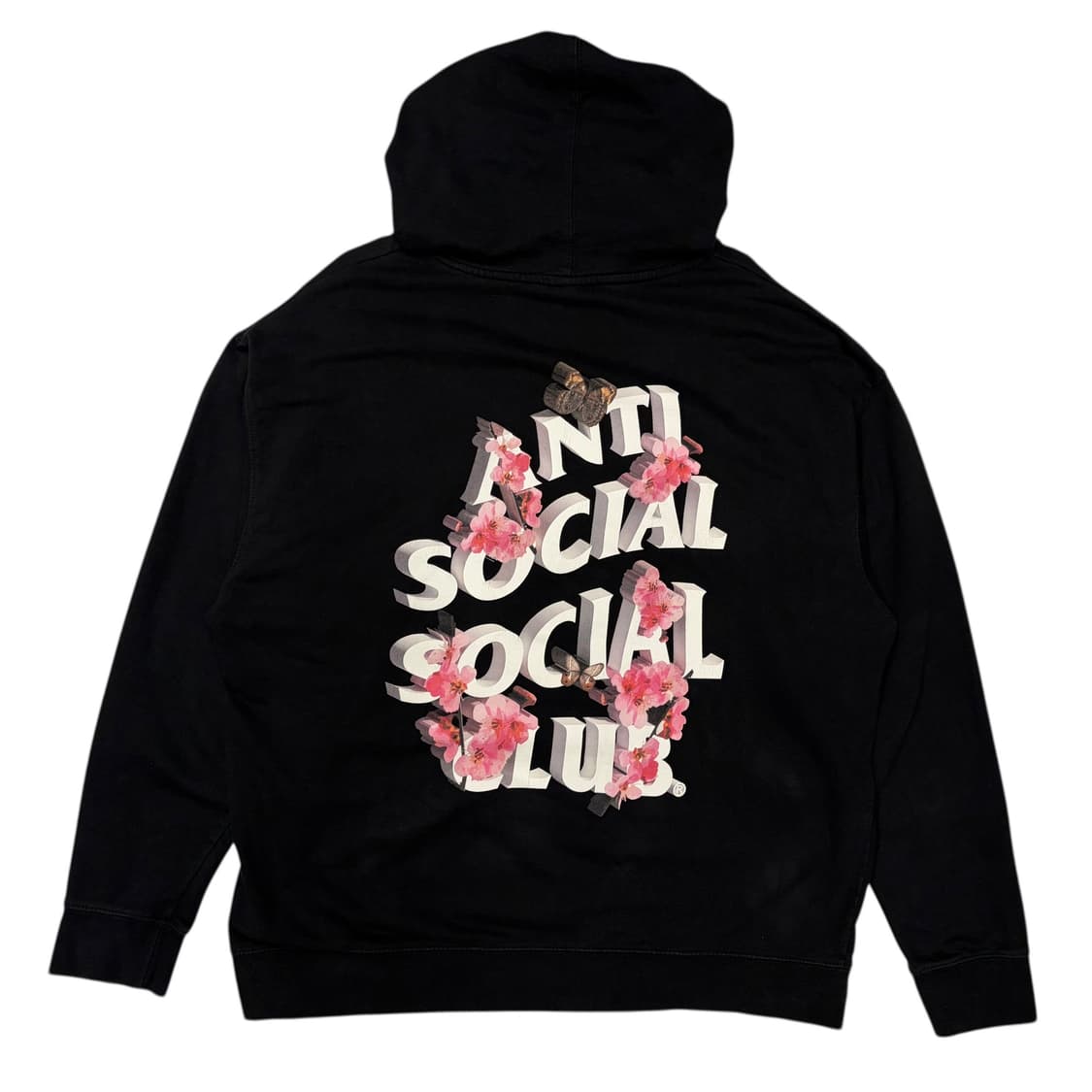 안티 소셜 소셜 클럽 Kkoch 블랙 후드티 XL 상품이미지1