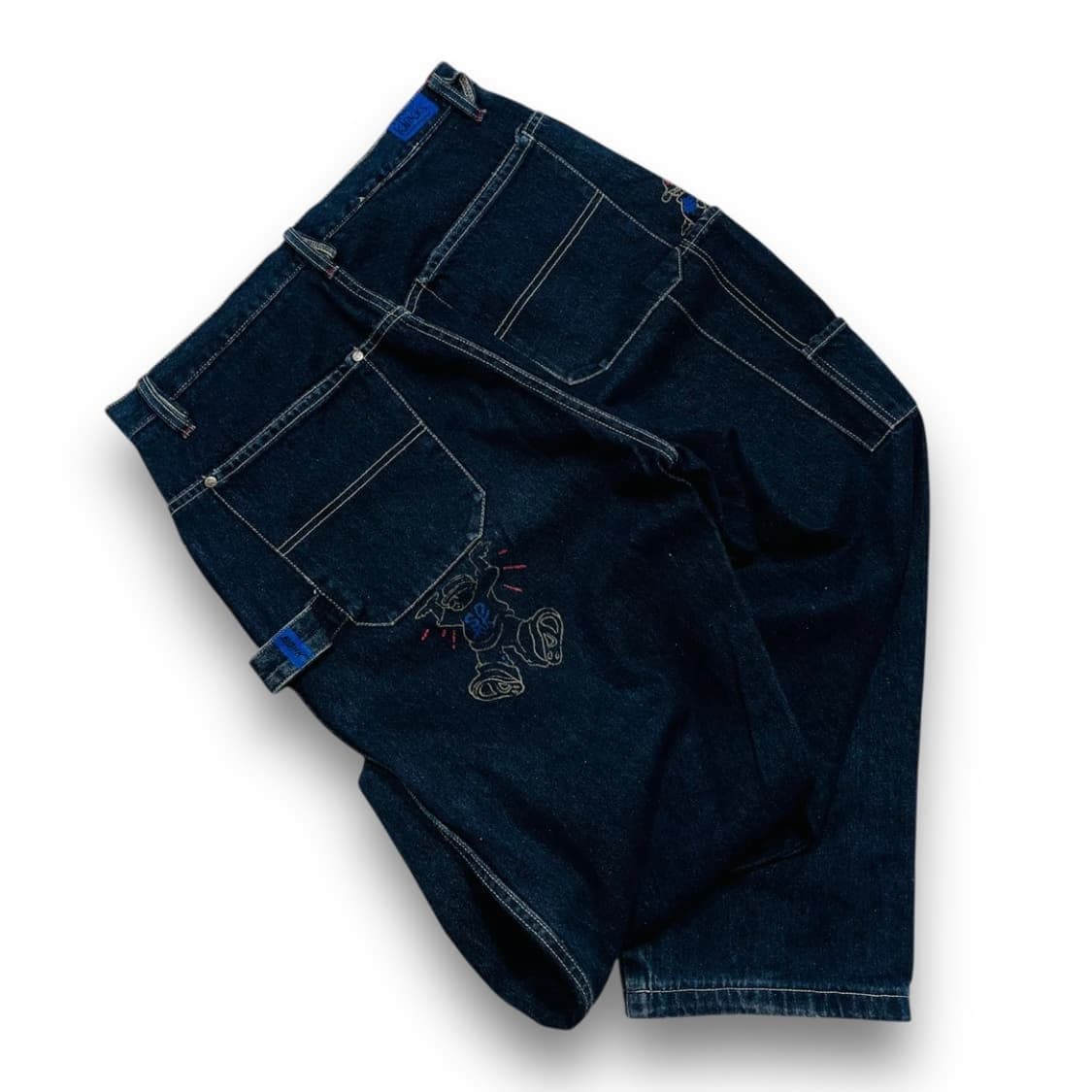 스쿨 오브 하드낙 올드스쿨 힙합맨 데님 카펜터 팬츠 상품이미지2