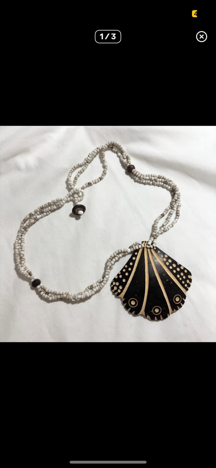 모리걸 조개 진주 목걸이  상품이미지1