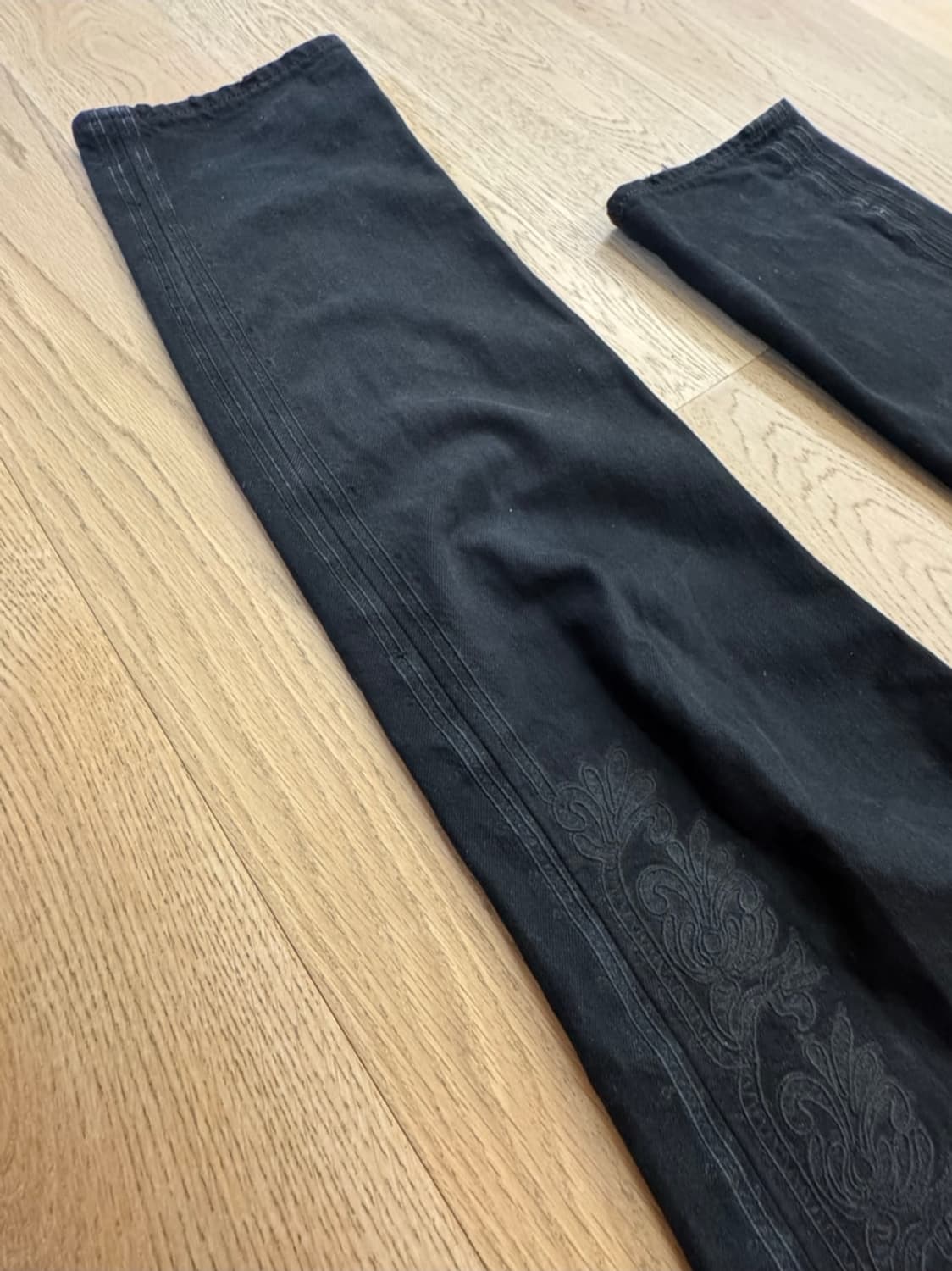 폴로 랄프로렌 자수 블랙 진 상품이미지5