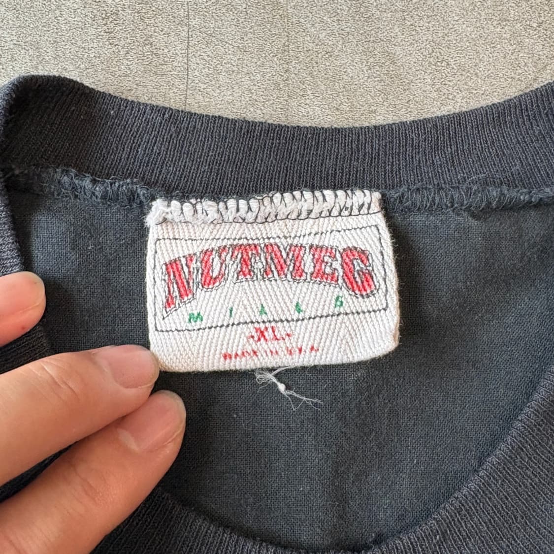 90년대 미국 생산 밀러 블랙 롱 슬리브 긴팔티 상품이미지5