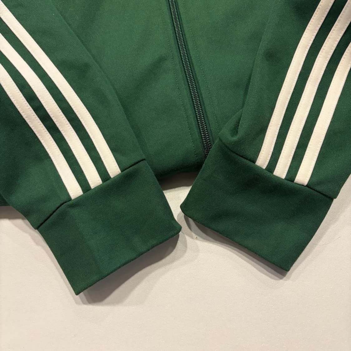 [105] 14s 아디다스 유로파 삼선 트랙탑 져지 자켓 그린 C514 상품이미지6