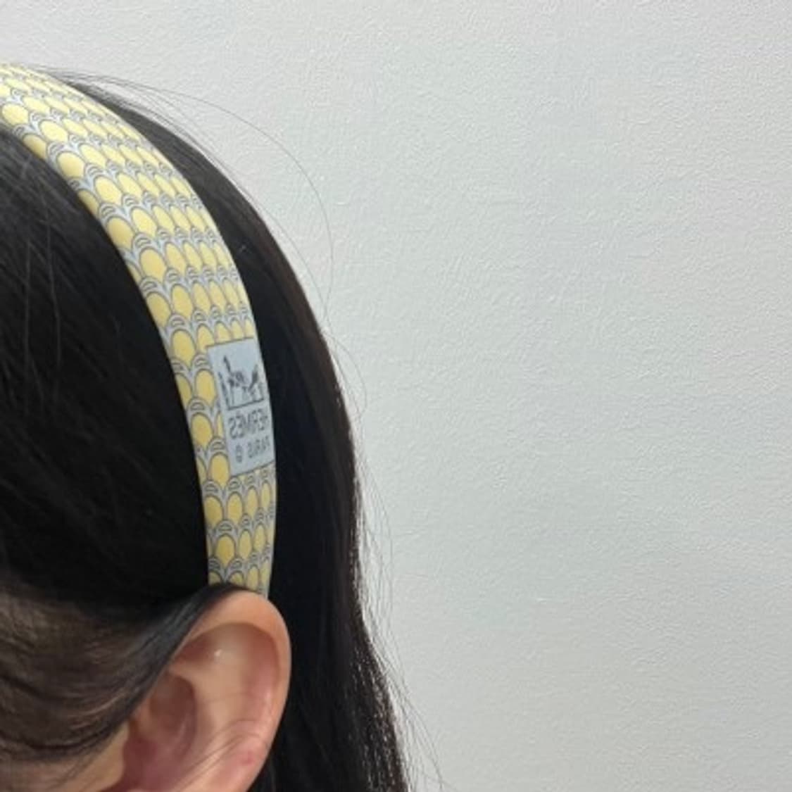 에르메스 옐로우 머리띠 상품이미지7