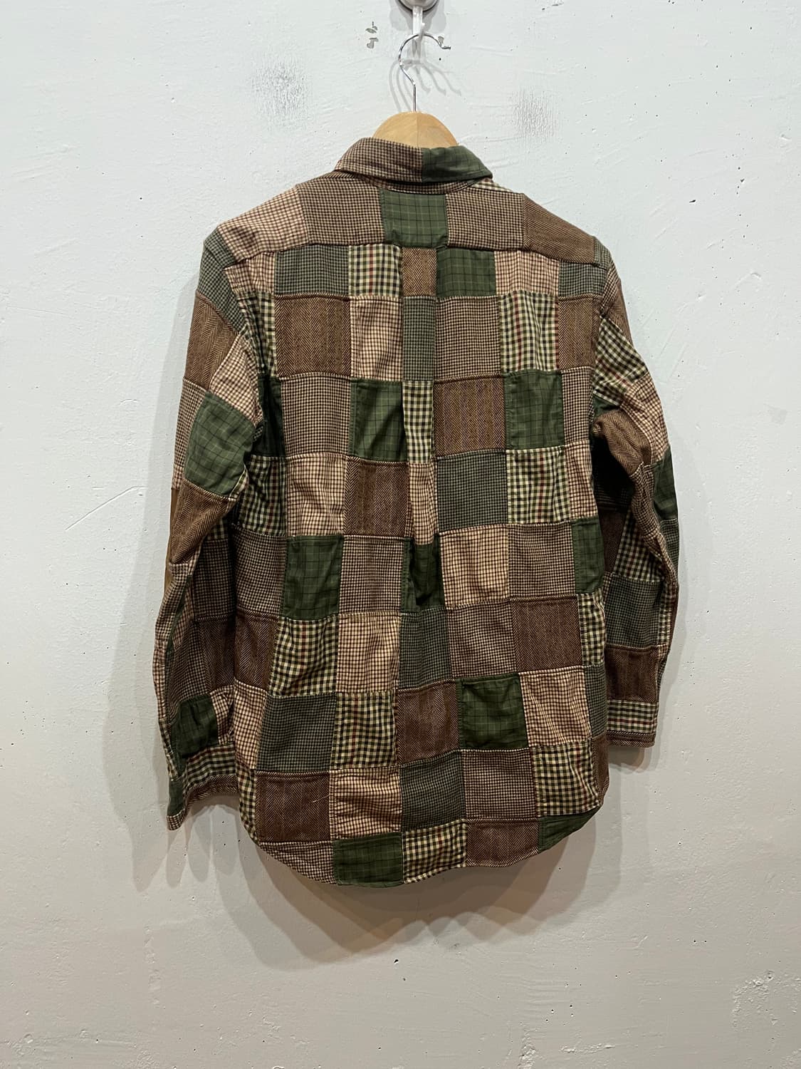 폴로랄프로렌 엘보패치 패치워크 셔츠 S 상품이미지4