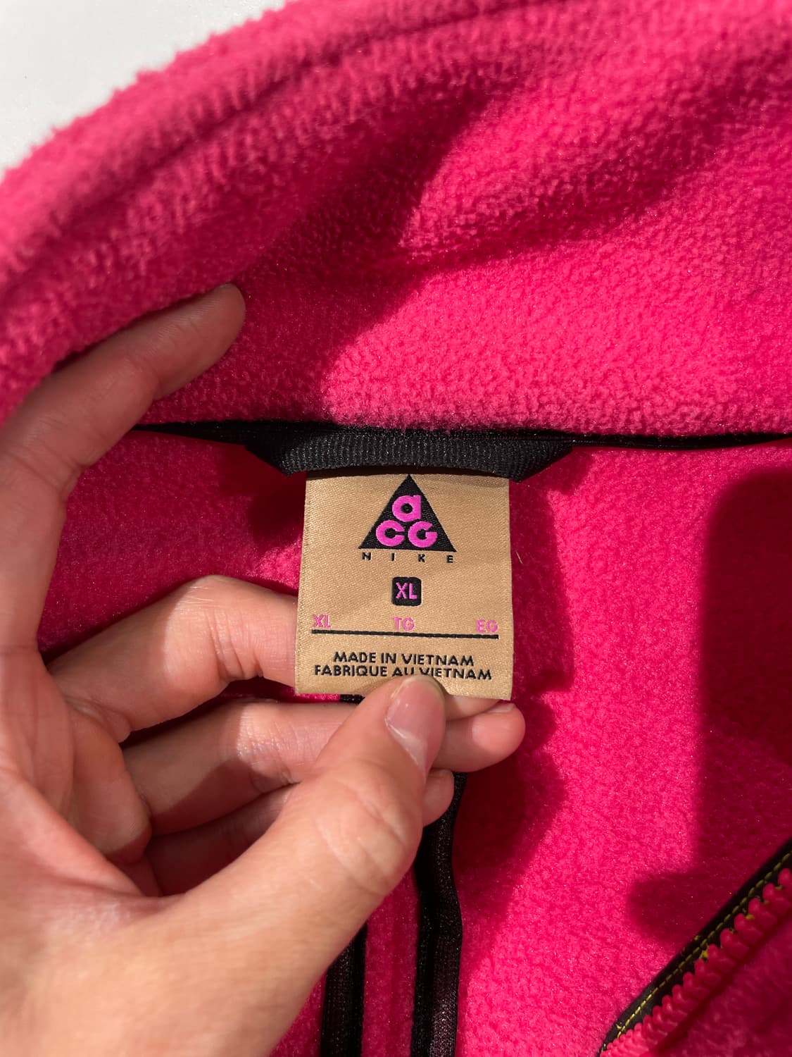 나이키 acg 러쉬 핑크 마이크로 플리스 자켓 상품이미지7