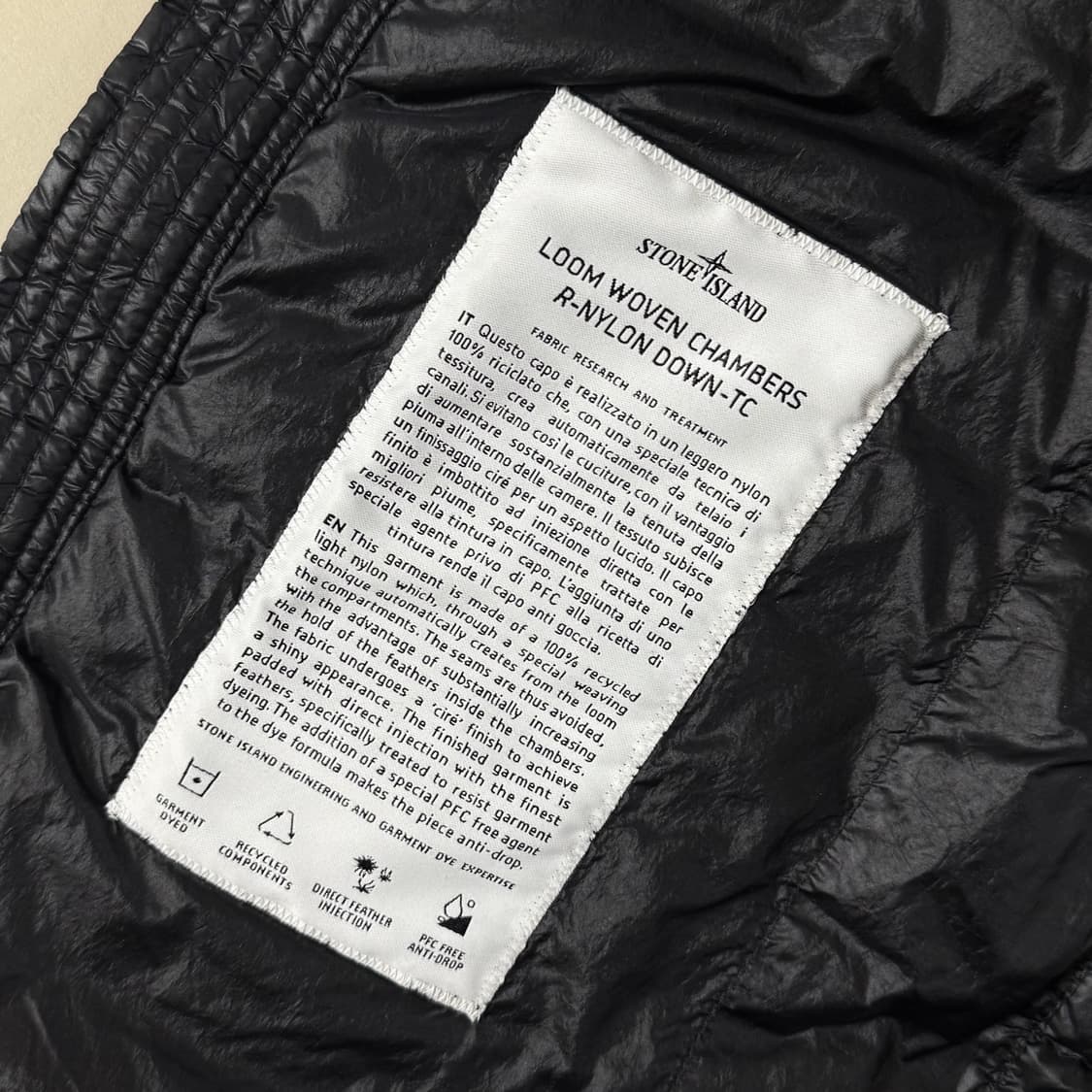 [XXL/당일출고]스톤아일랜드 룸우븐 경량패딩 상품이미지5