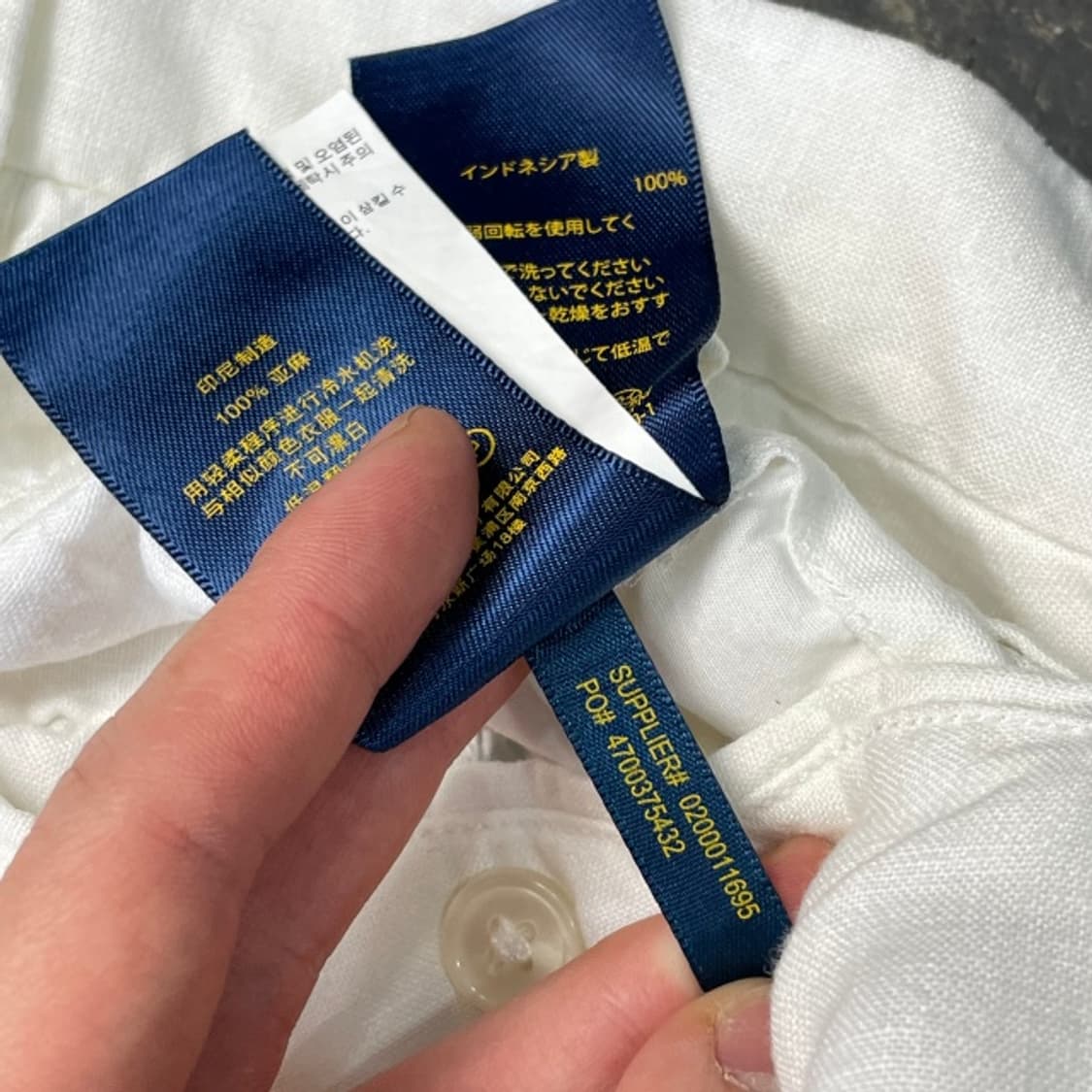 33 폴로 랄프로렌 신형 린넨팬츠 상품이미지4