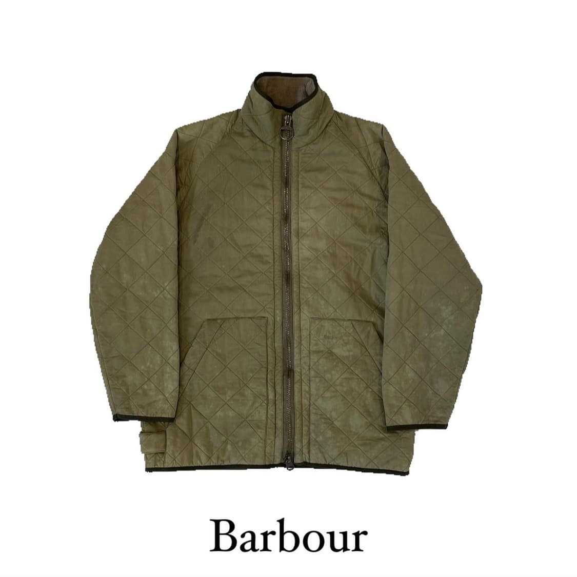 바버 퀼팅 후리스 자켓 상품이미지1