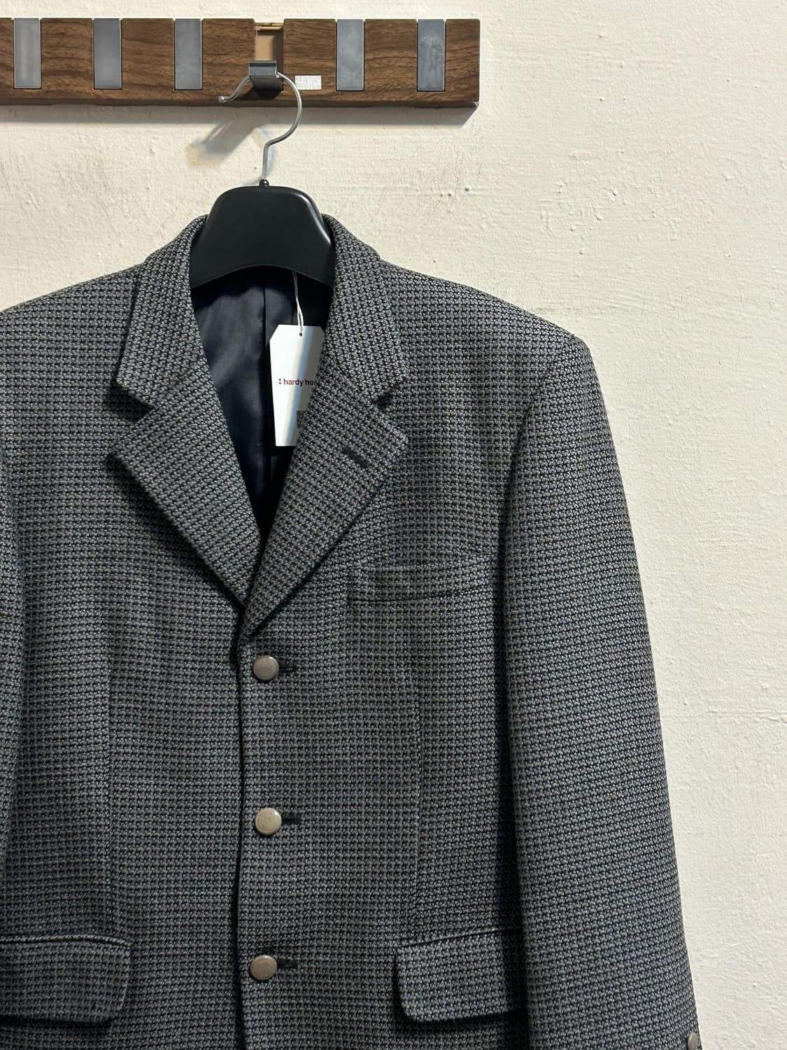 90s 발렌시아가 옴므 하운드투스 클래식 블레이저 상품이미지3