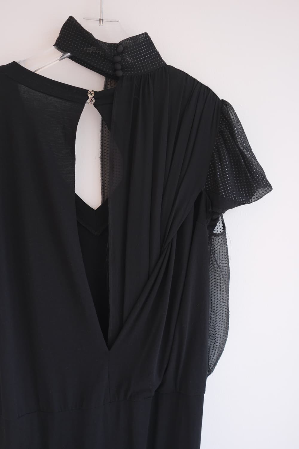 Layered halter neck mini dress 상품이미지9