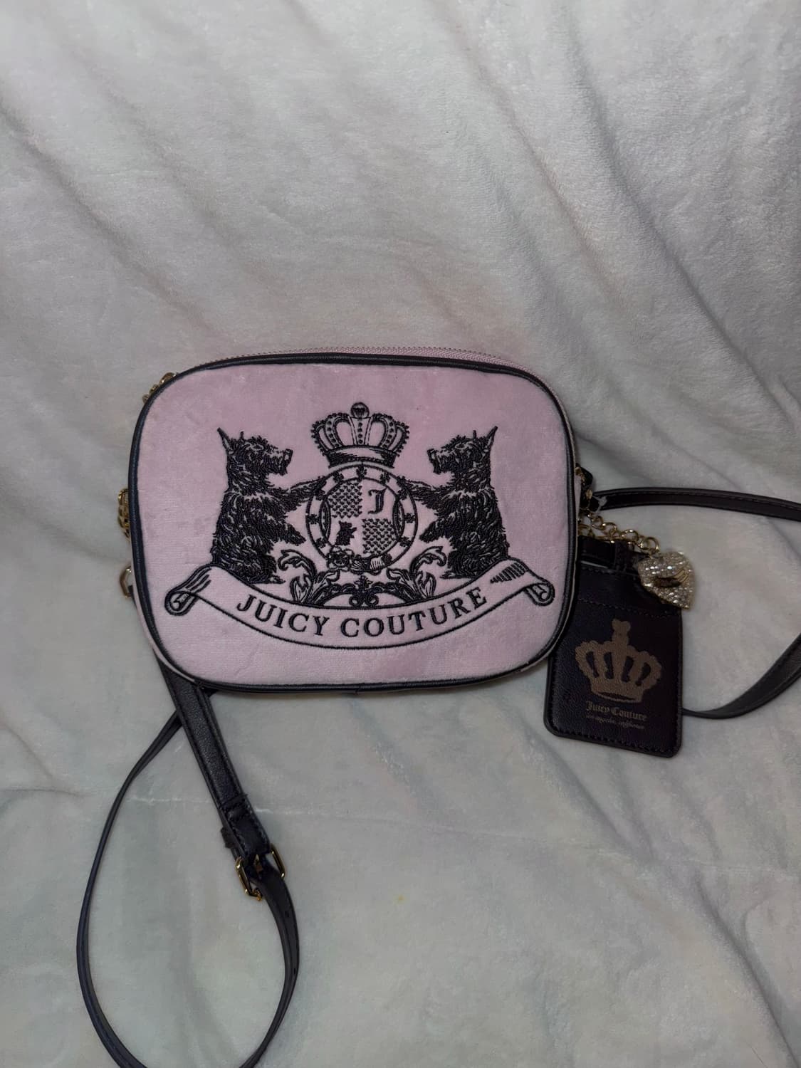 쥬시꾸뛰르 클래식 스코티독 크로스백 숄더백 베이비베어 베메클 가방 갸루 상품이미지1