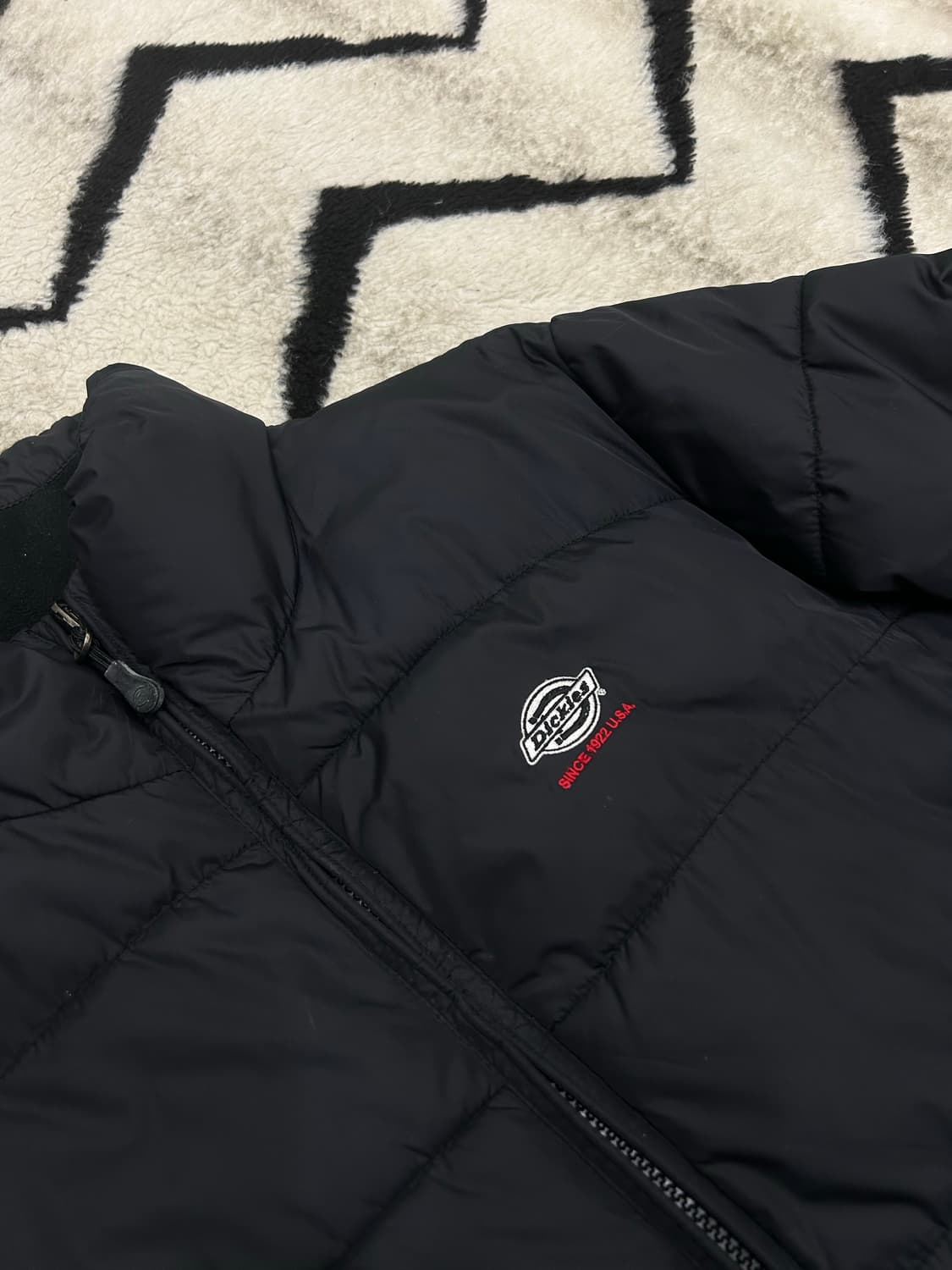 [S]디키즈 경량 패딩 자켓/블랙 상품이미지1