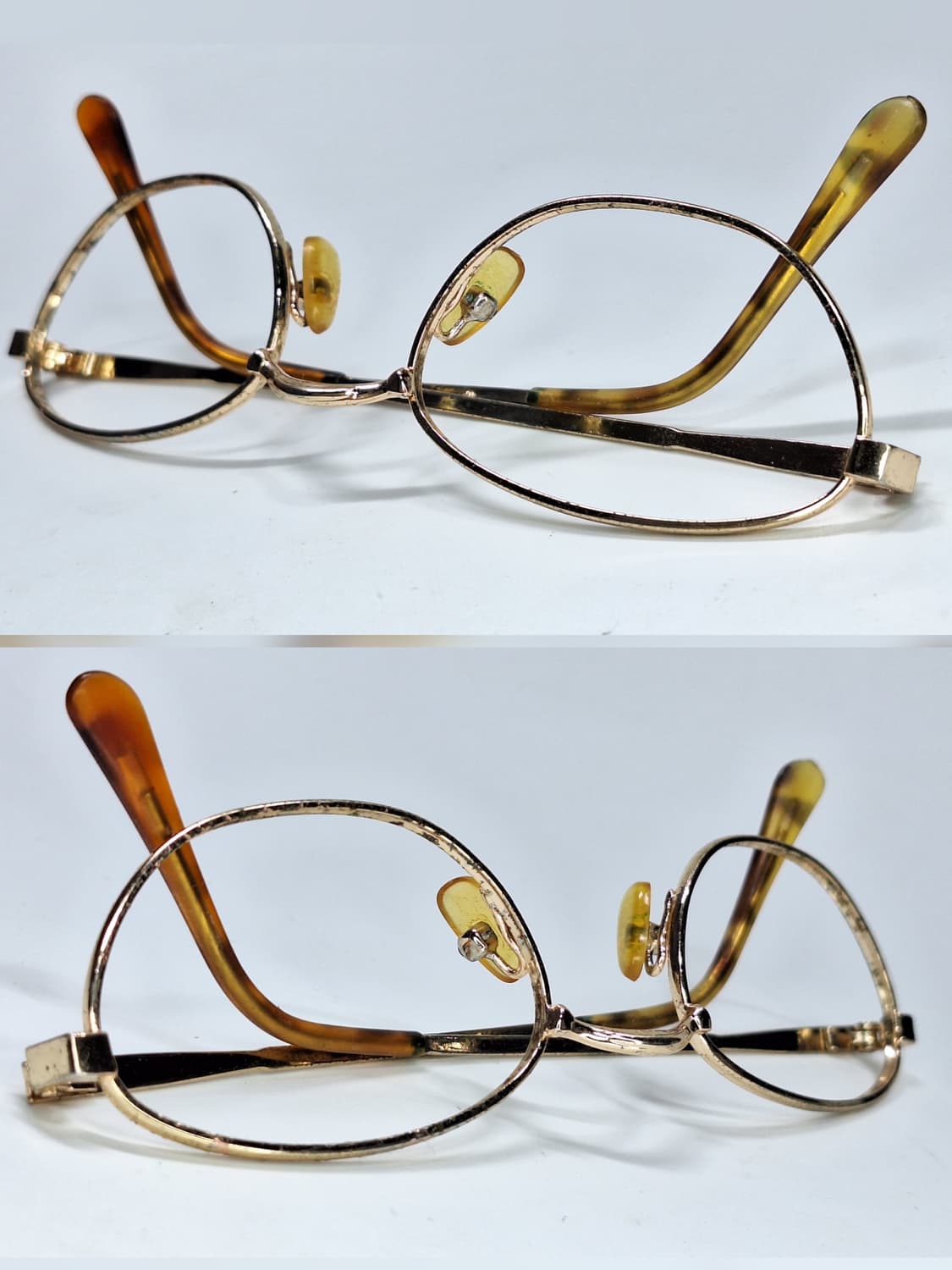90s 일본 빈티지 안경테 133mm 아메카지 올드머니 스트릿 유니크  상품이미지10