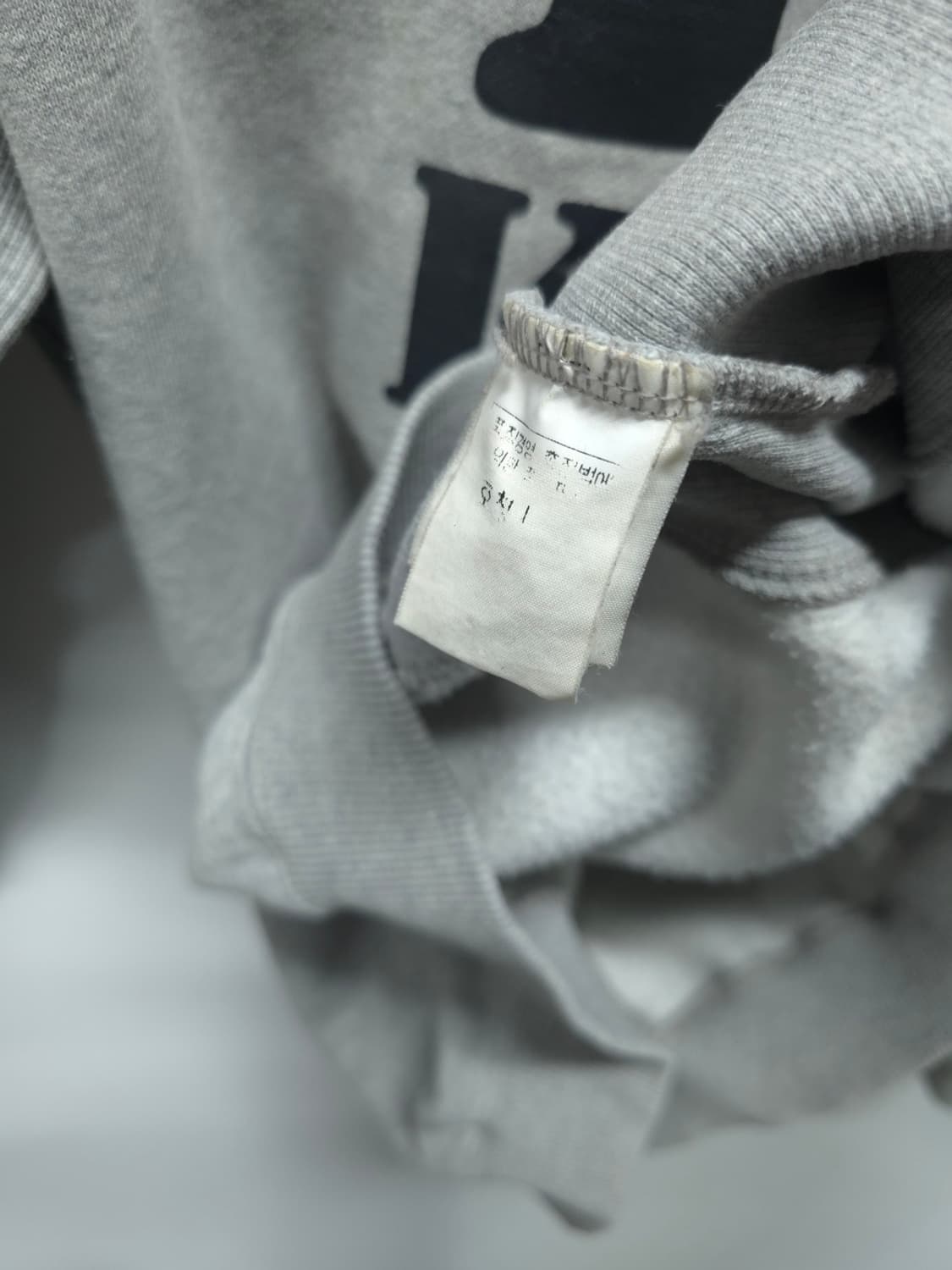 칼카니 남성 패치로고 기모맨투맨 100 상품이미지10