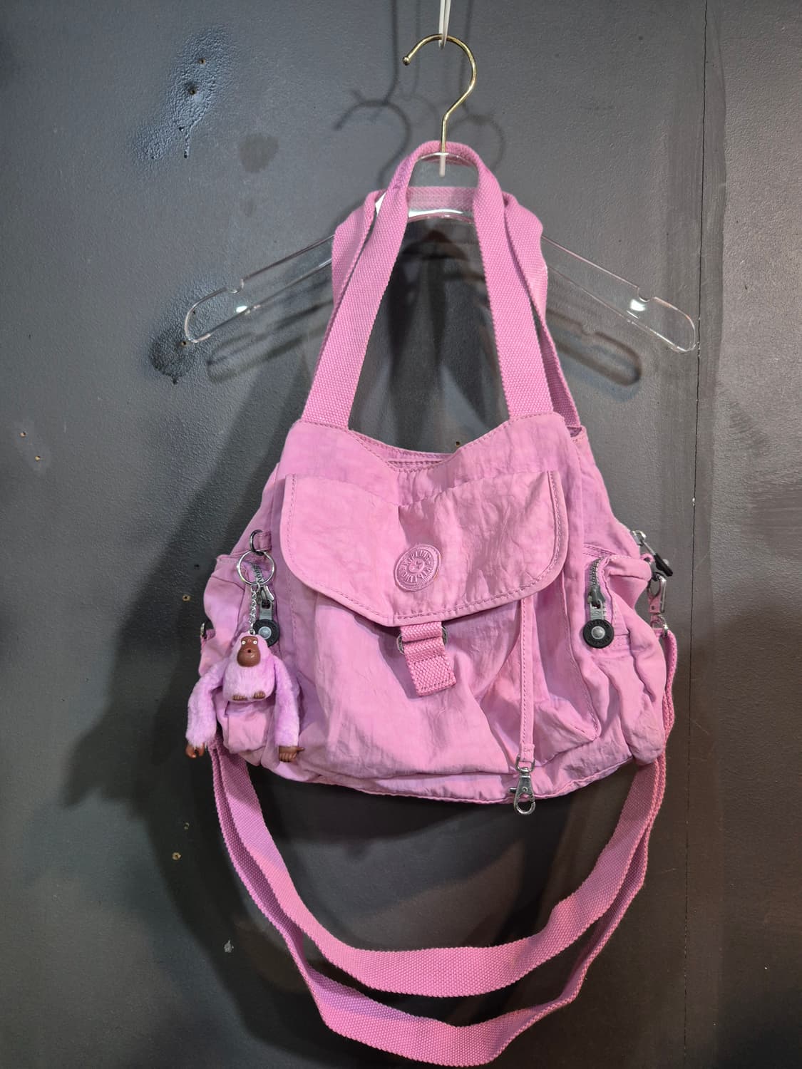 키플링 핑크색 가방 세탁완료 상품이미지1