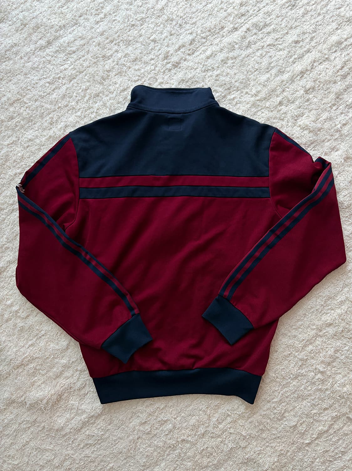 아디다스 베켄바우어 83-C 버건디 네이비 트랙탑 져지 상품이미지4