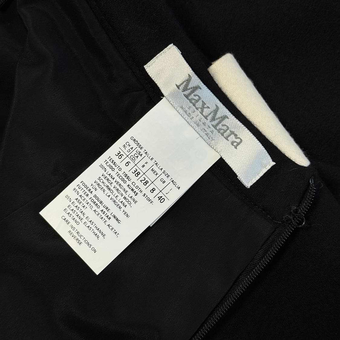 막스마라 패치 포켓 울 스커트 상품이미지5