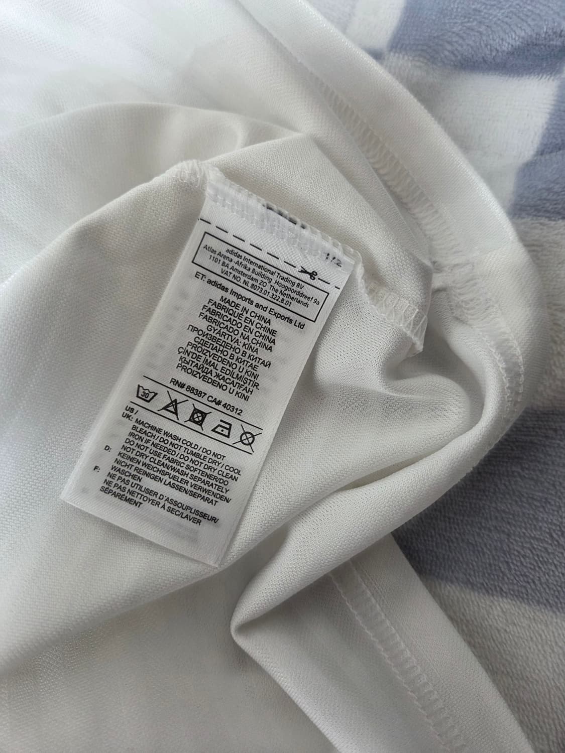 아디다스 GOSHA 고샤 루브친스키 콜라보 사커져지 카라티셔츠 화이트XL 상품이미지6