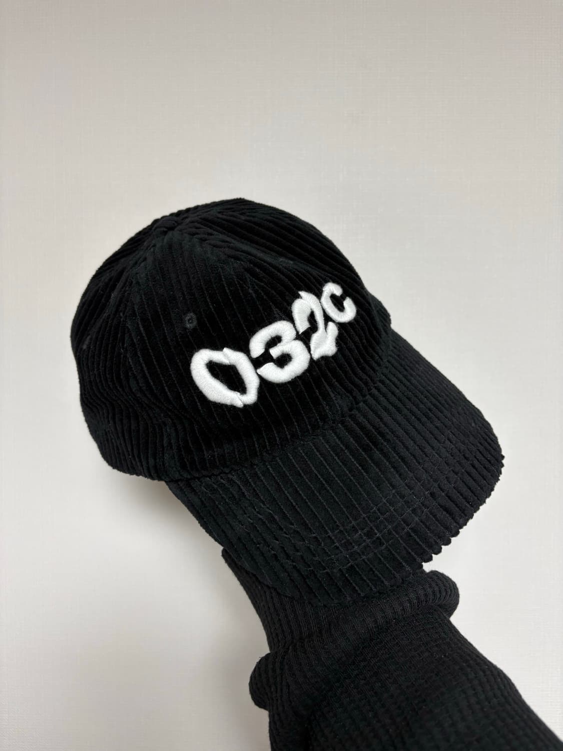 032c Glitch Logo Cap Black 상품이미지2