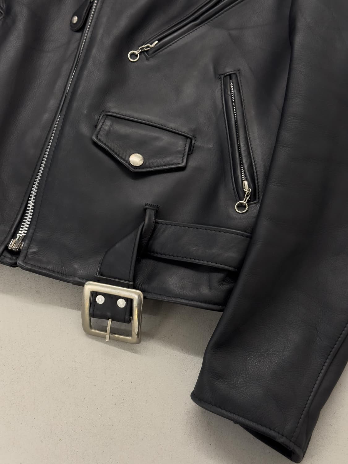 Schott 쇼트 퍼펙토 613 원스타 라이더 자켓 상품이미지5