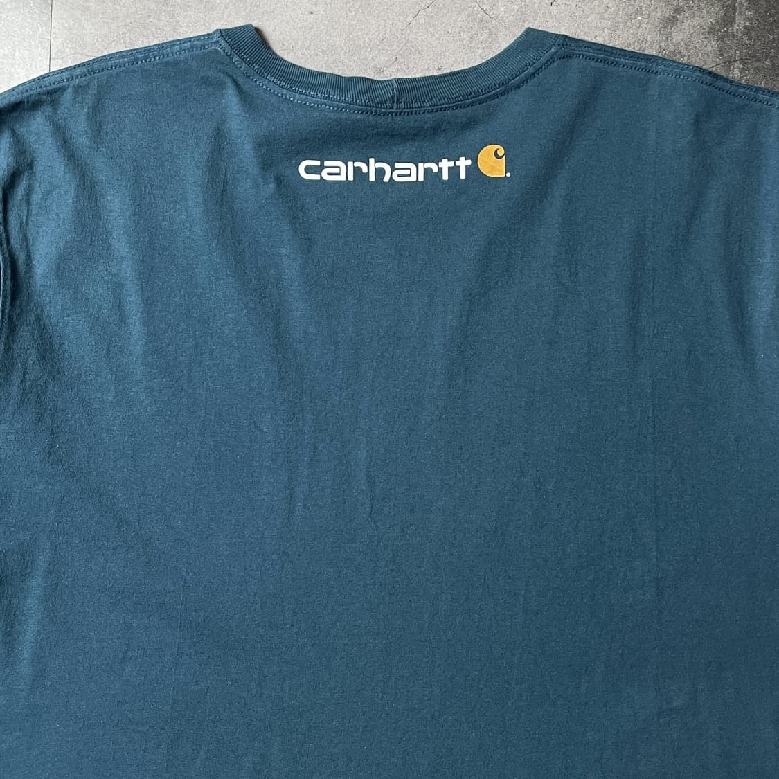 CARHARTT 칼하트K195 딥 네이비 그래픽 반팔 티셔츠 A01158 상품이미지7