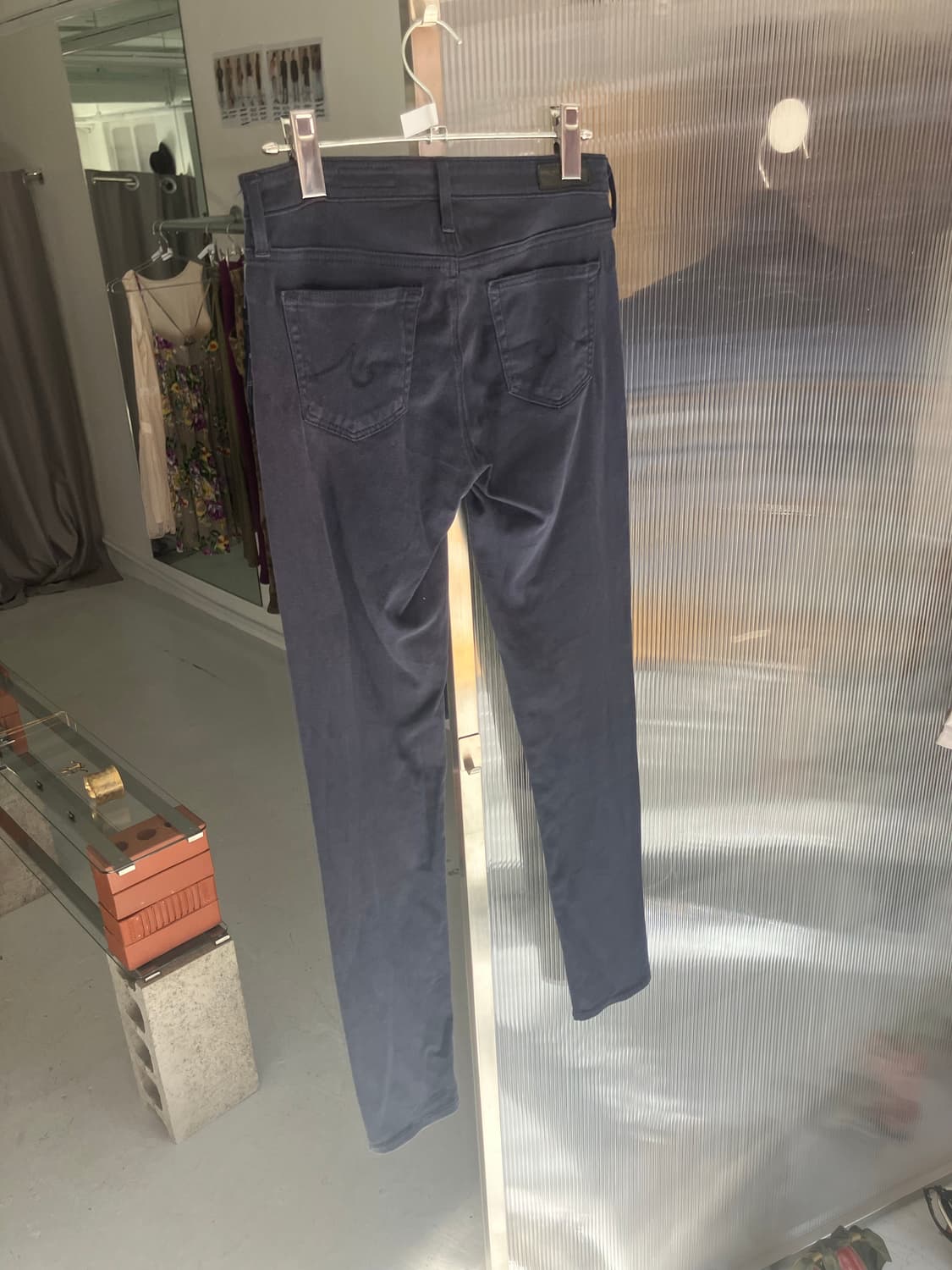 띠어리 네이비 스키니진  상품이미지3