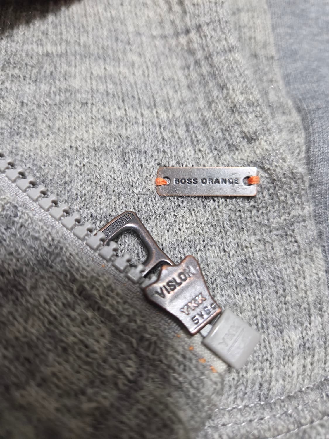 휴고보스 오렌지라벨 니트집업 상품이미지4