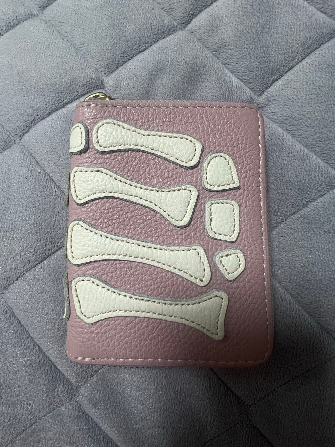 캐피탈 떰즈 업 본 미니 지갑 핑크 상품이미지3