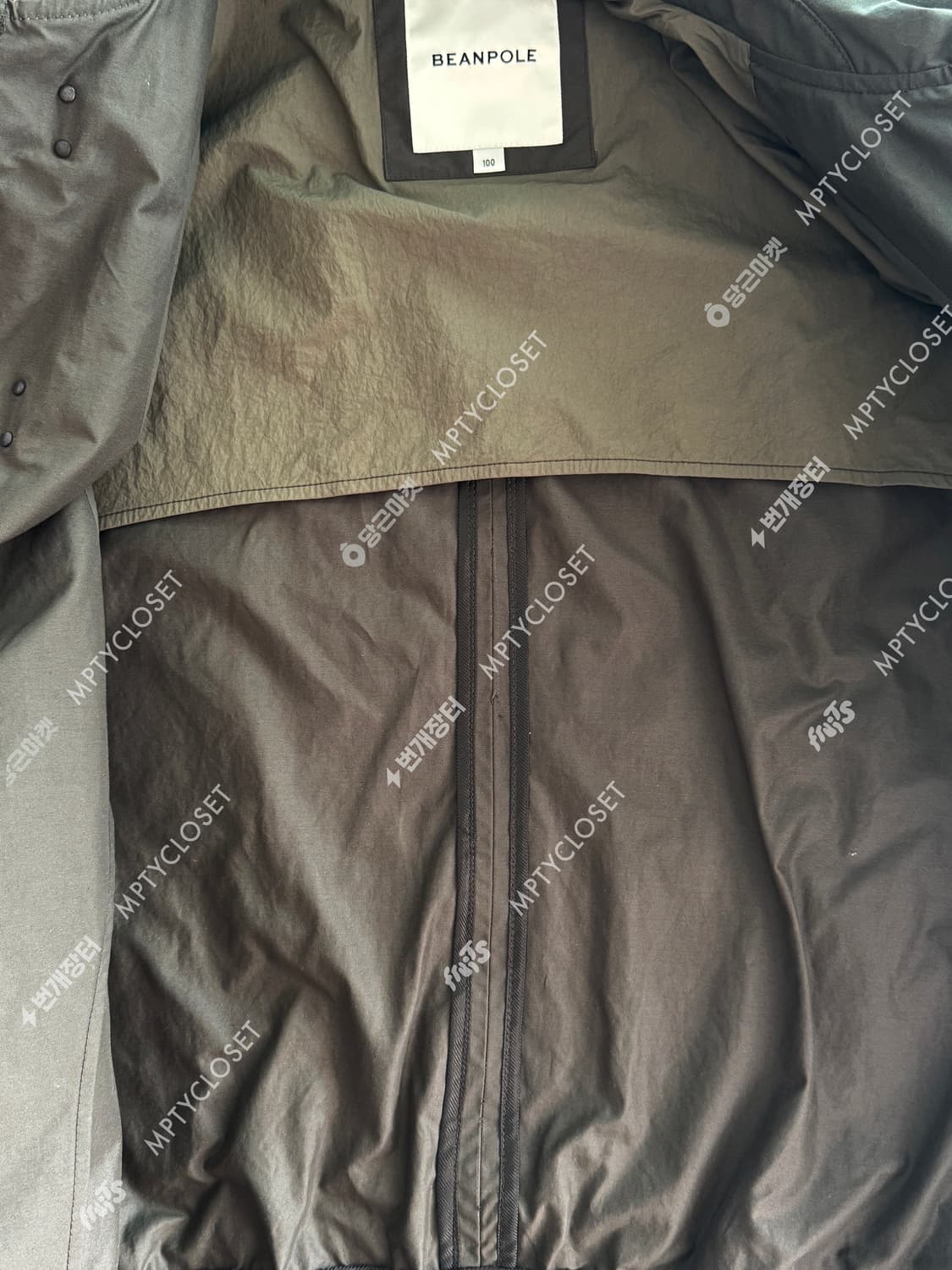 [100] Beanpole 빈폴 덱 자켓 아미 그린(카키) 상품이미지7