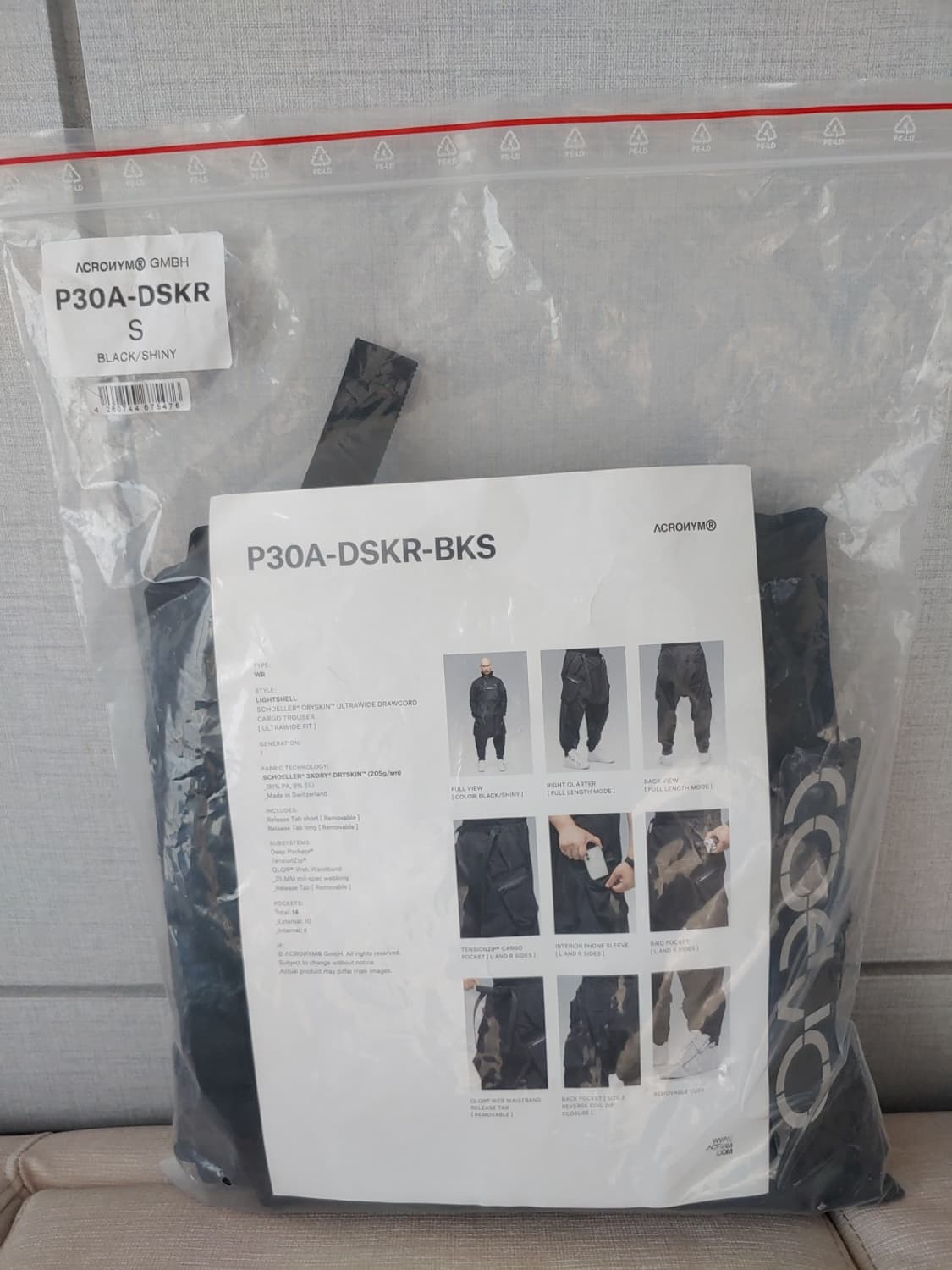 [S] 아크로님 P30A-DSKR-BKS 샤이니 버전 상품이미지6