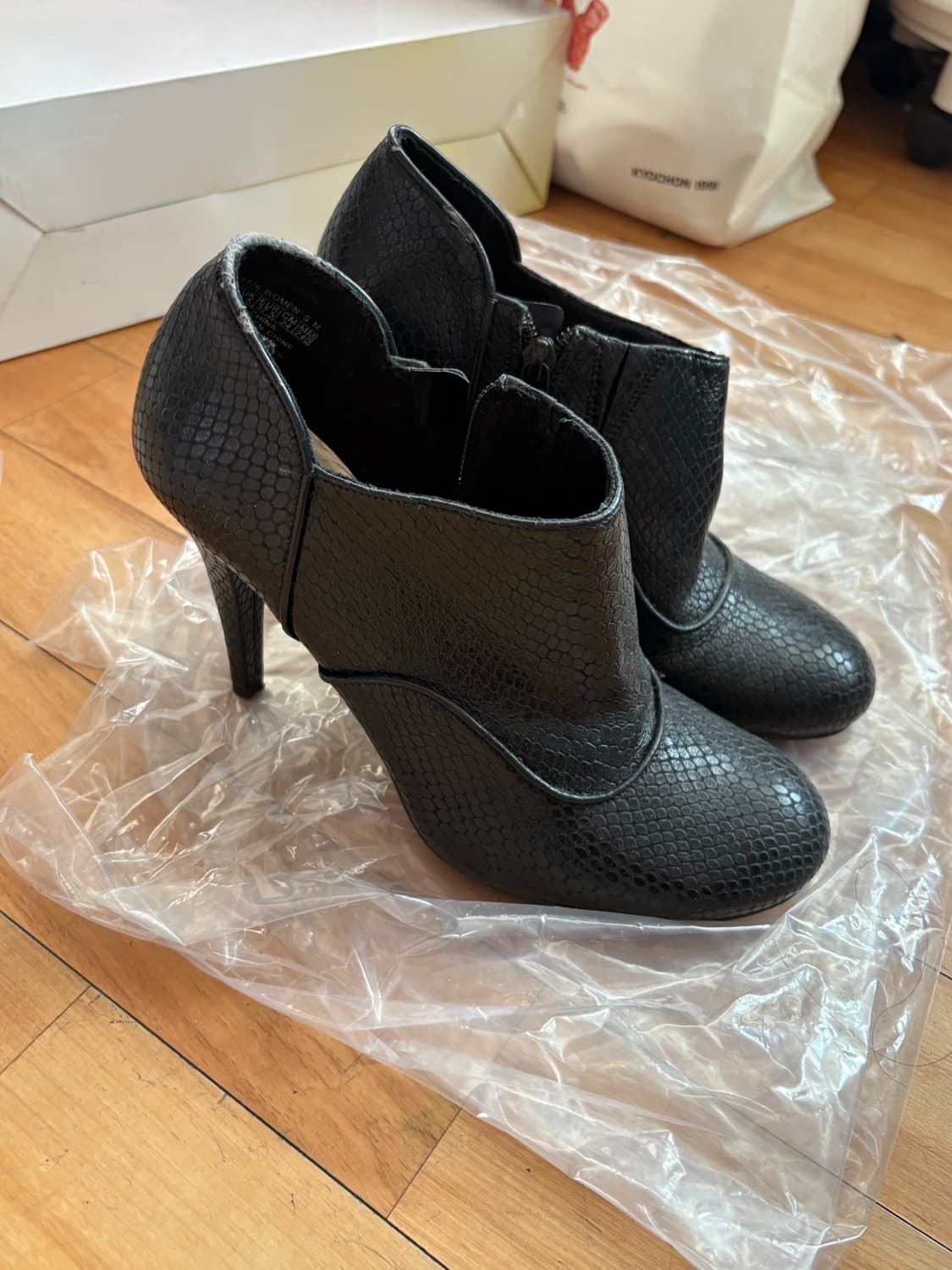 빈티지 뱀피 힐 rockport 상품이미지2