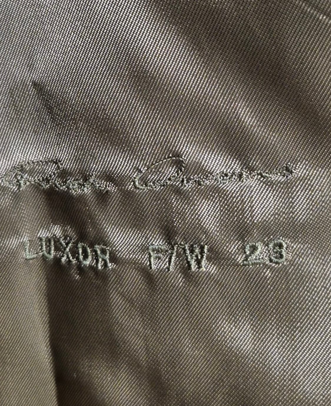 릭오웬스 더블 브레스티드 코트 48사이즈 상품이미지4