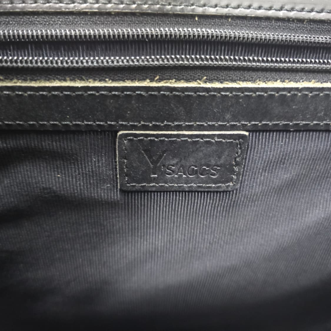 요지야마모토 ys acc 탑핸들 레더 크로스백 상품이미지6