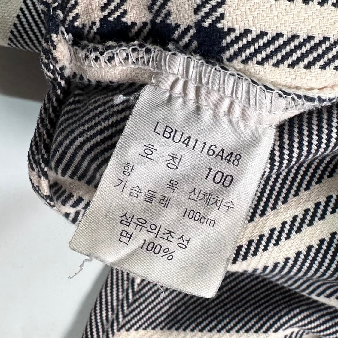 Lee 리 헤비코튼 멀티체크 셔츠  상품이미지7