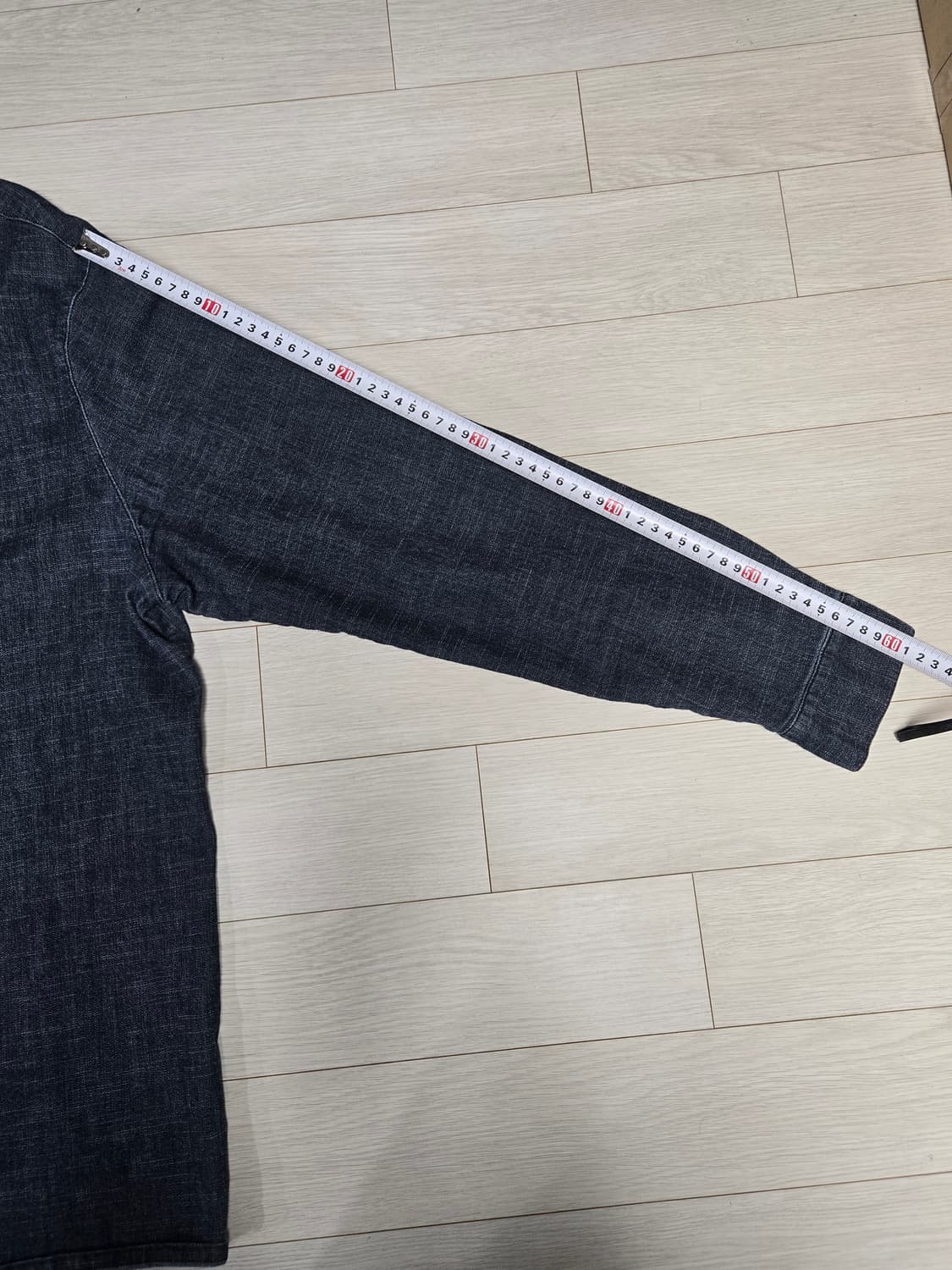 트루릴리전 자수 로고 데님 셔츠 상품이미지7