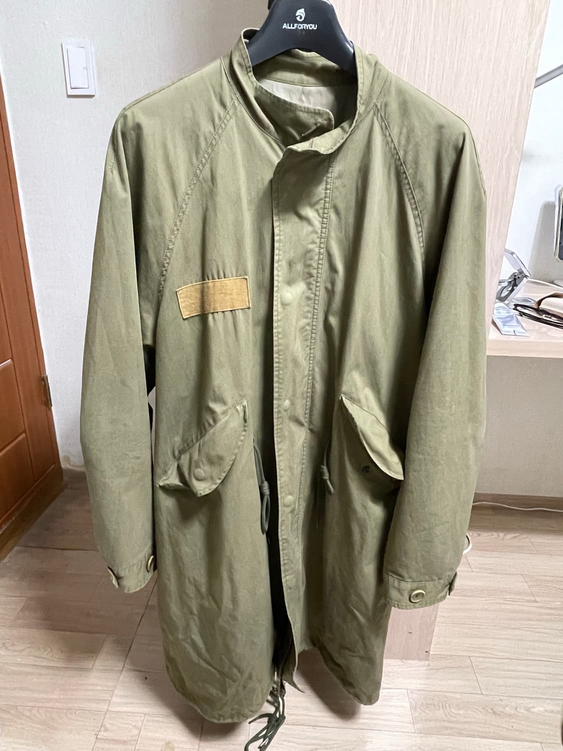 글린파크 밀리터리 파카 L size 상품이미지1