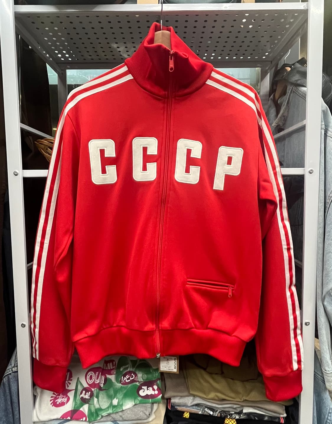 00s 아디다스 CCCP 레드 져지 트랙탑 상품이미지1