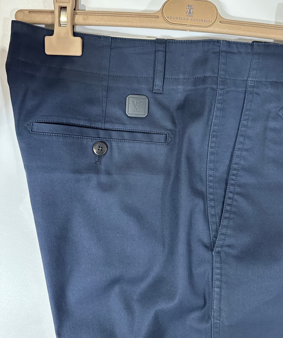 루이비통 네이비 코튼 치노 팬츠 44 상품이미지1