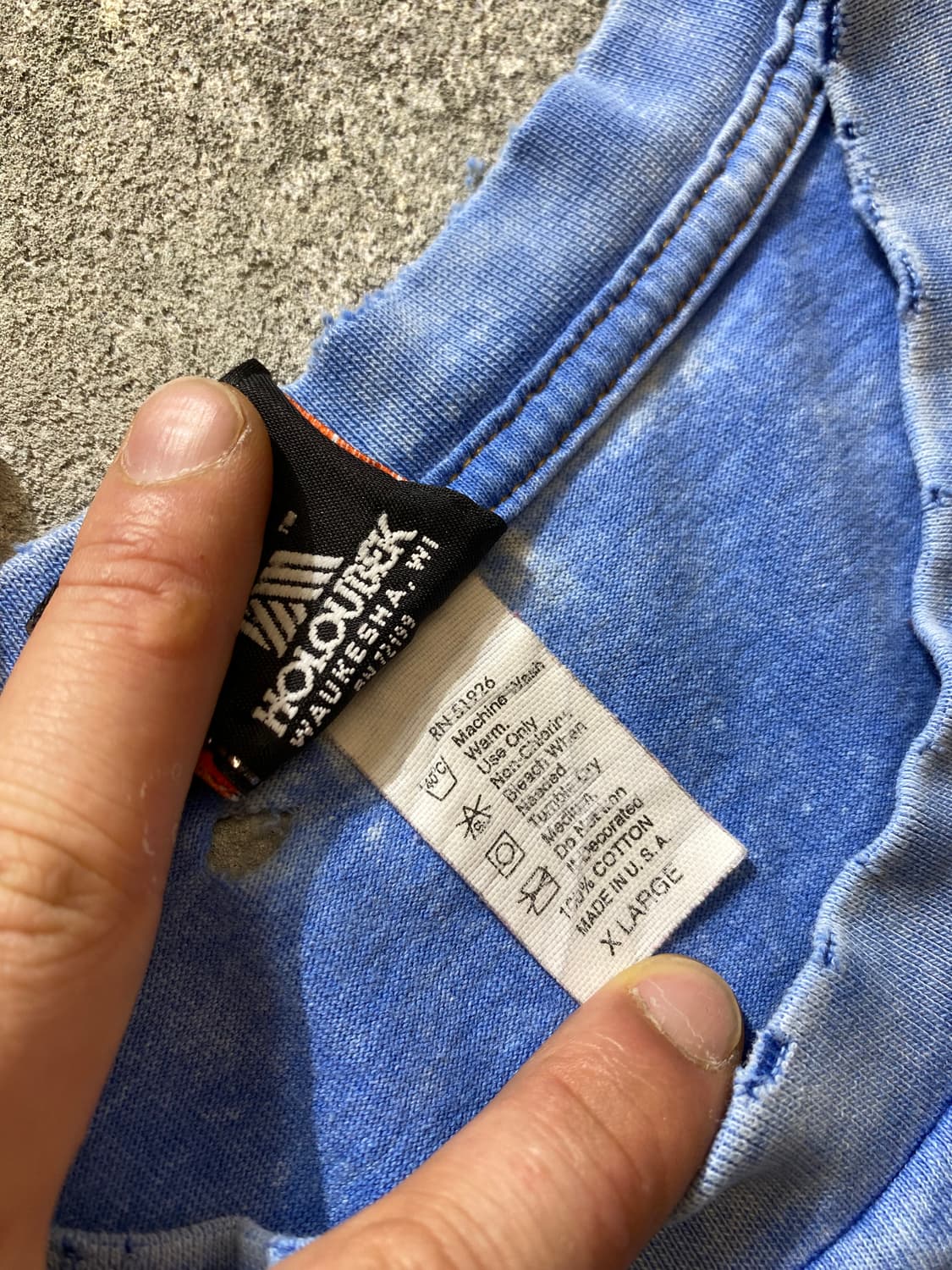 [XL] 2000'할리데이비슨 Made in USA 디스트레스드 반팔티 상품이미지9