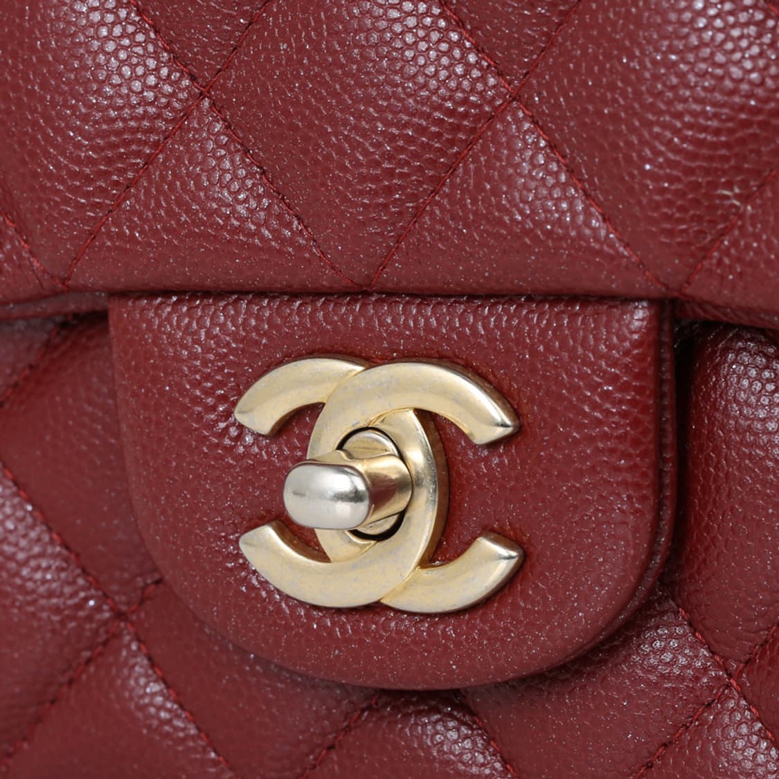 샤넬 클래식 캐비어 미니 체인 크로스백 뉴미니 A69900 상품이미지7