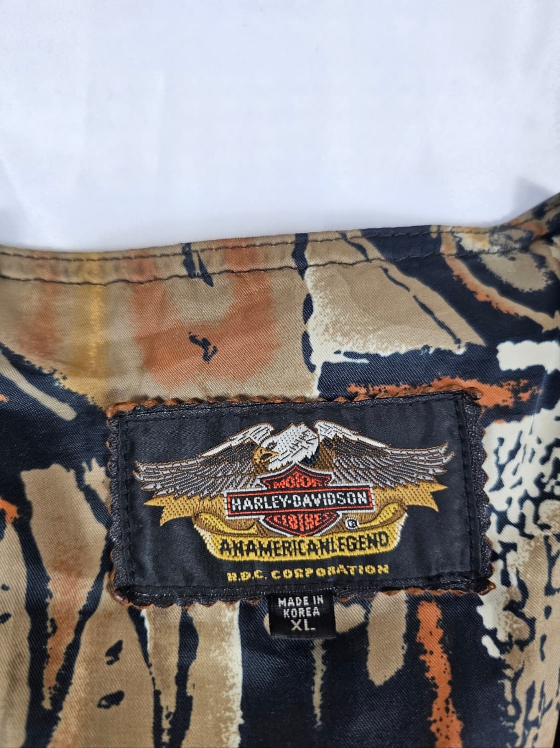 할리데이비슨레더조끼 상품이미지3