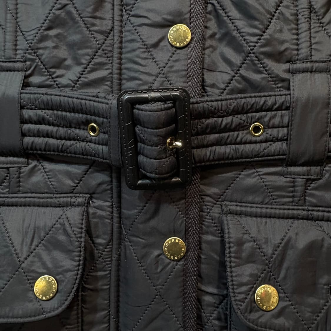 [34] Barbour 바버 인터내셔널 퀼팅 자켓 상품이미지5