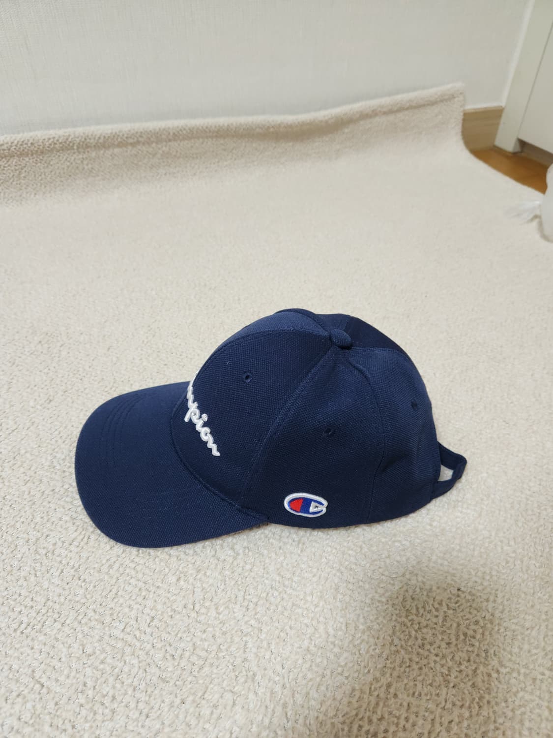 챔피온 네이비 볼캡 모자 상품이미지2