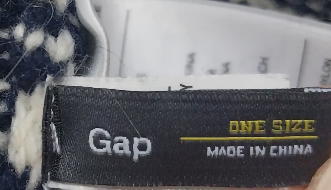 GAP 패턴 니트 비니 상품이미지4