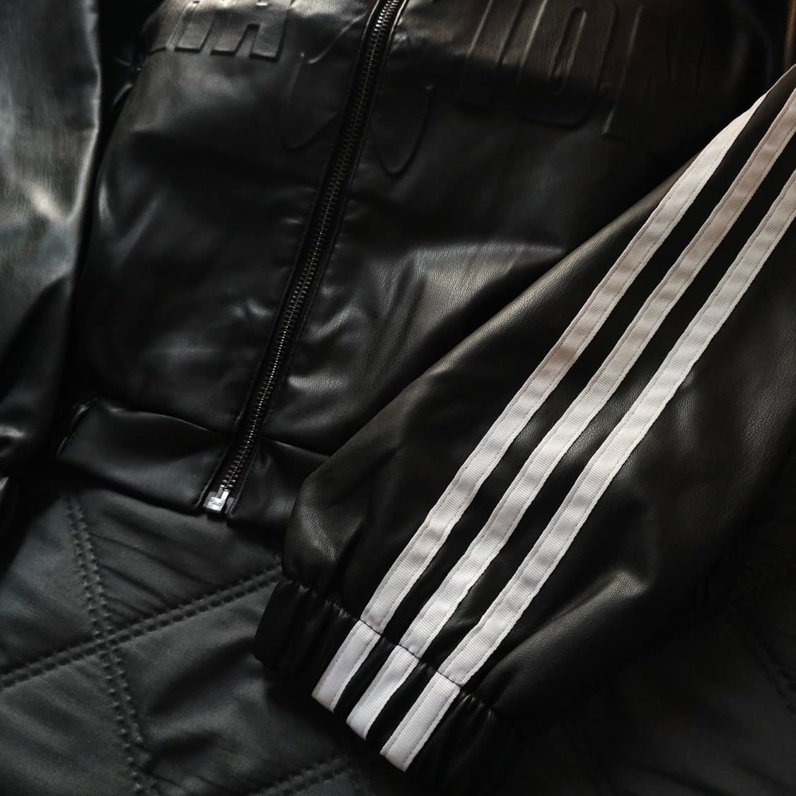 [새제품S, L] 아디다스 아딜레늄 시즌2 바이커 하이넥 자켓 블랙 상품이미지7
