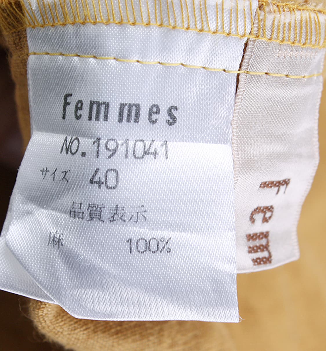 Femmes 100% linen ops _ S3721 상품이미지9