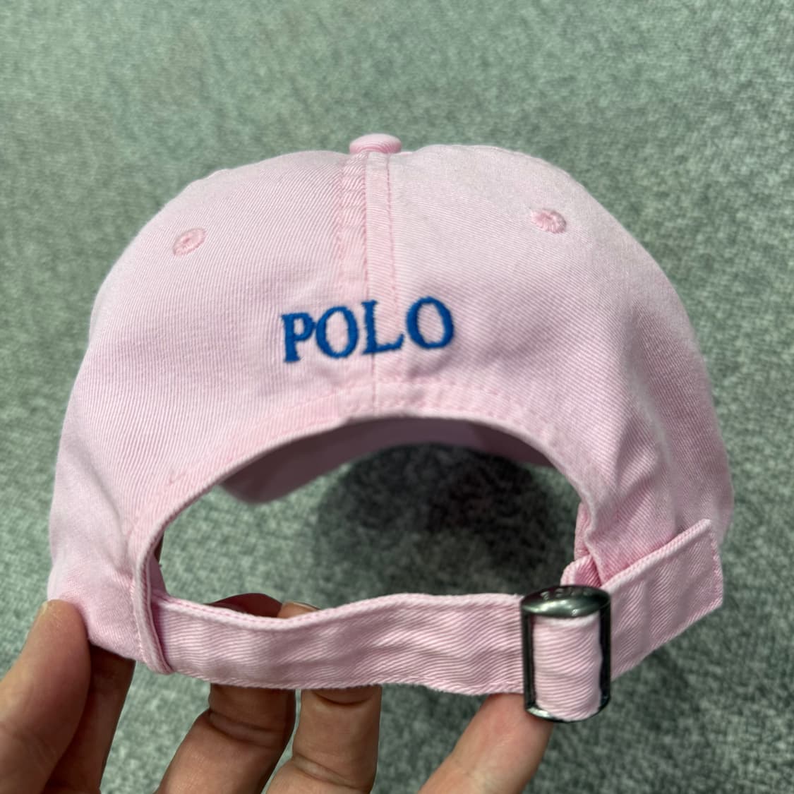 F 폴로랄프로렌 핑크 블루포니 볼캡 모자 상품이미지6