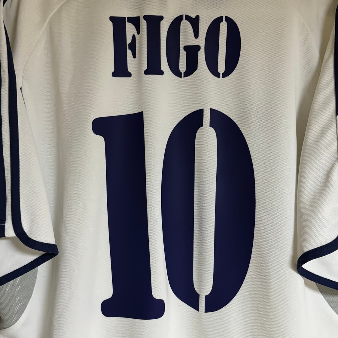 00-01 레알 마드리드 홈 리그 피구 유니폼 상품이미지8