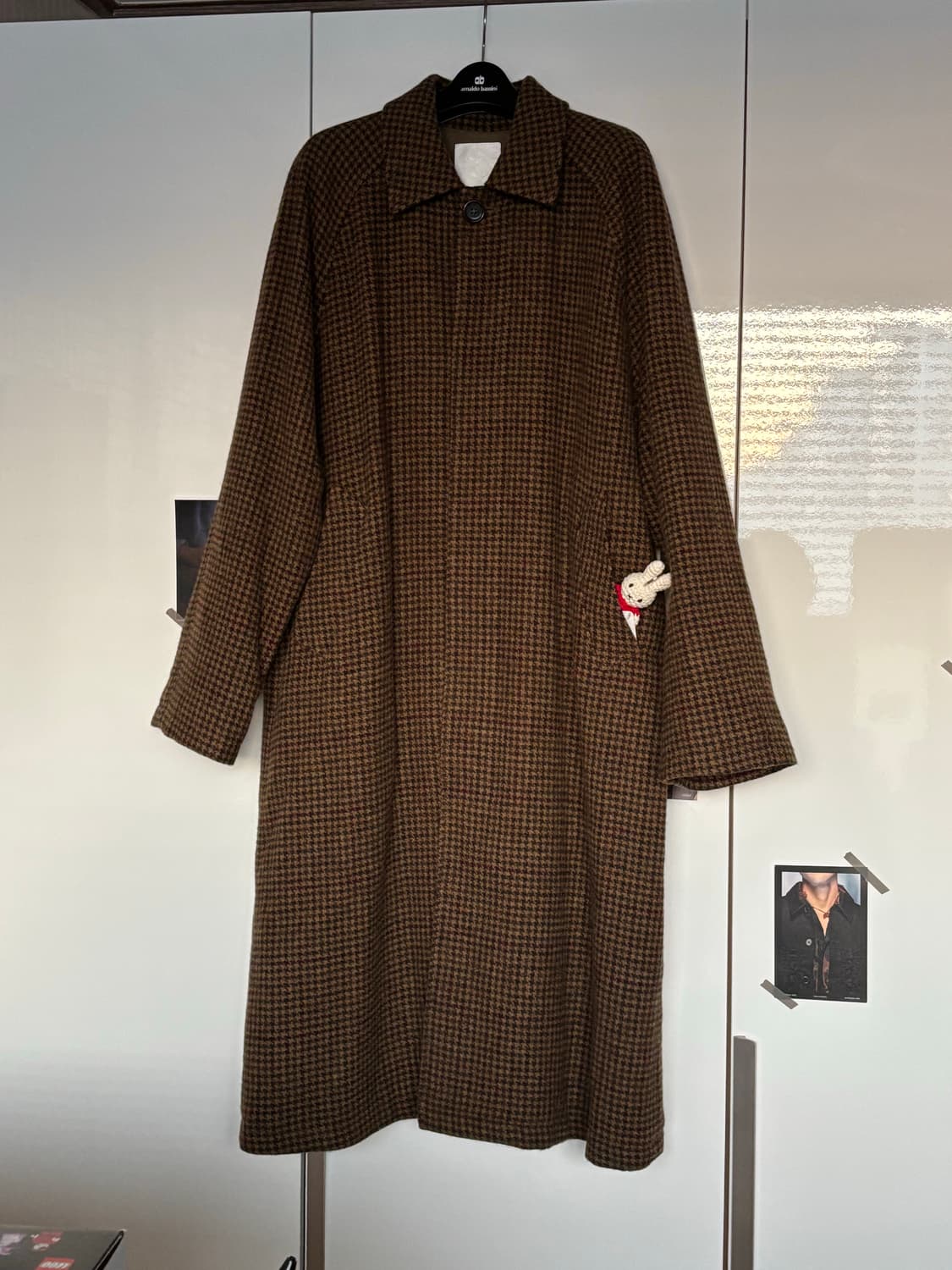 스탠드얼론 FW18 체크 오버 발마칸 코트 상품이미지2